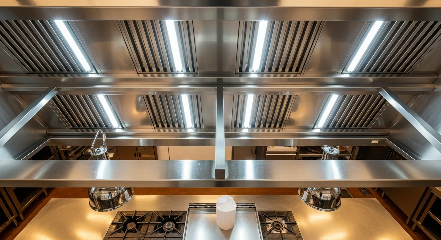 Commercial kitchen extract cleaning in Horsforth