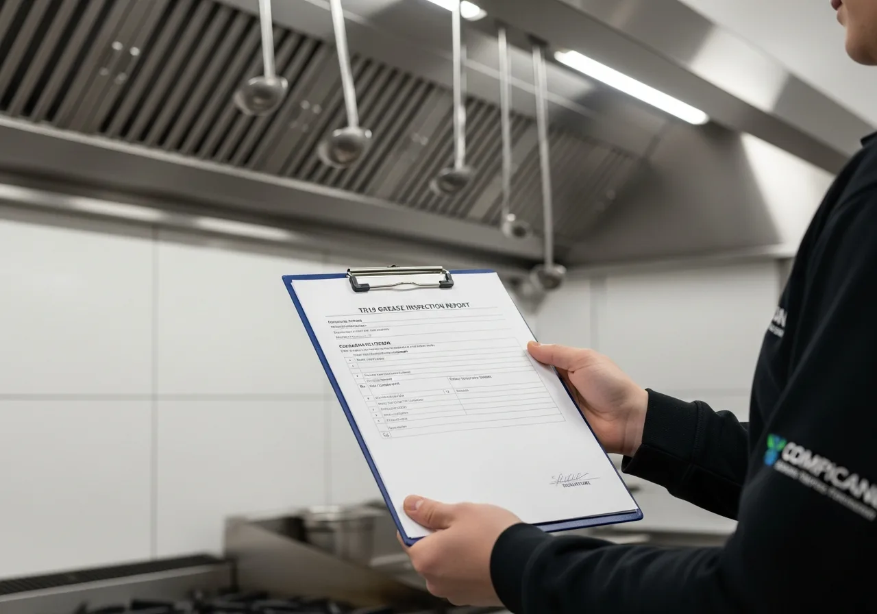 Commercial kitchen extract cleaning in Castleford
